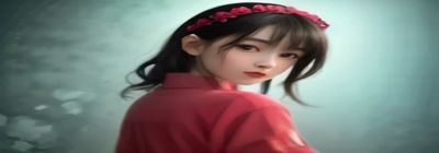 黄油网页游戏《仙引千结》封面，古风仙侠场景，身着汉服的女主角在云雾缭绕的山间，金色光芒，国风美学